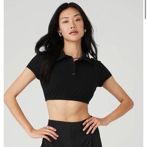 ALO Cropped Prestige Polo